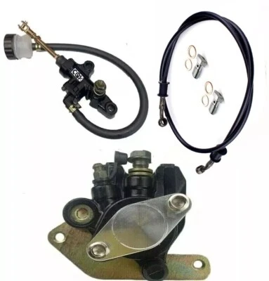 Rear Brake Caliper Master Cylinder Hose for Yamaha Banshee 350 YFZ350 1987-2006 - Image 1 of 4