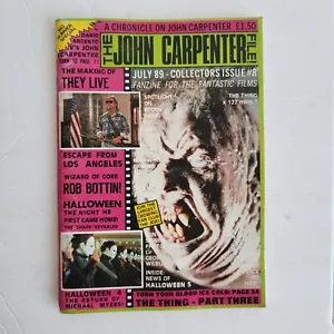 John Carpenter Akte 8 JULI 89 Magazin/Fanzine ~ RAR, OVP - Bild 1 von 12