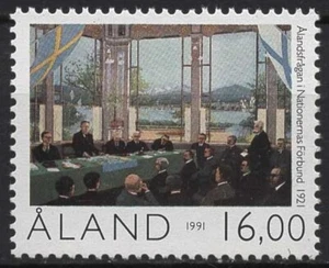 Aland 1991 70 ans d'autonomie 53 MNH - Photo 1 sur 1