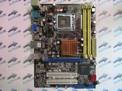 Asus P5KPL-AM En 2X DDR2 Ram Socket 775 Micro ATX Carte Mère - Photo 1/2