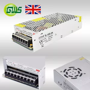 LED Driver Power Supply Transformer 12V/24V IP67 Waterproof 24W-360W DIY Strips - Picture 1 of 31