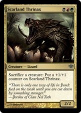 4x Scarland Thrinax MTG Conflux NM Magic Regular