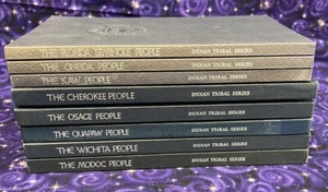 SIGNED Indian Tribal Series Lot of 8 Limited Editions (1972-76) Oneida, Osage + - Bild 1 von 8