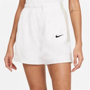 Nike Women's NSW RPL Essential GX High Rise Shorts Size M White DV3011-100 BNWT - Picture 1 of 10