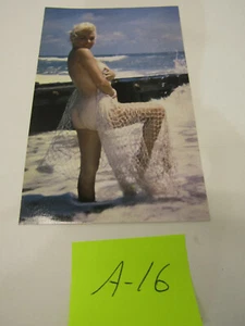 A-16 VECCHIA CARTOLINA D'EPOCA MAI USATA COME NUOVA NUDE SEXY DONNE RESQUE - Foto 1 di 1