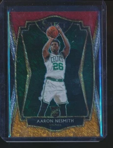 2020-21 SELECT TRI COLOR SHIMMER PREMIER LEVEL ROOKIE AARON NESMITH CELTICS - Picture 1 of 1