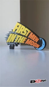  FIRST MEN IN THE MOON Logo - Ray Harryhausen 1964 Beena Studio - Bild 1 von 2