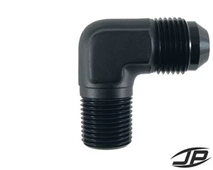 Adaptador 6 AN macho a 1/8 NPT macho 90° - Imagen 1 de 2