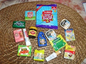COLES Little Shop 2 mini collectibles buy what you need to finish 5 assorted - Picture 1 of 3