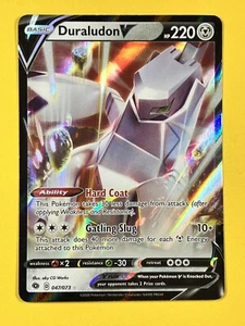 Juego de cartas coleccionables Pokémon Duraludon V Champions Path 047/073 Holo ultra raro - Imagen 1 de 2