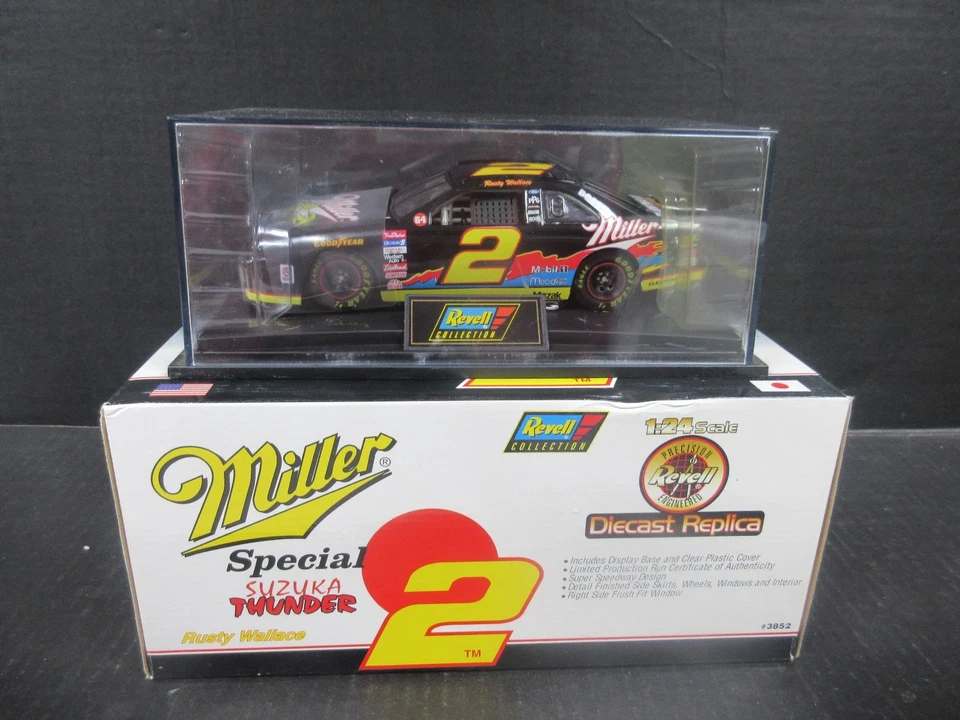 Ford Thunderbird 1997 Revell Miller #2 Rusty Wallace escala 1:24  Foto 1 de 1