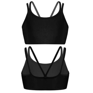 Kids Girls Activewear Running Sweatshirt Stylish Sport Tops Figure Skating Coat - Picture 1 of 45