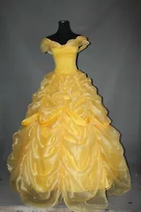 Abito Halloween di alta qualità principessa di bellezza Belle abito cosplay di alta qualità - Foto 1 di 6