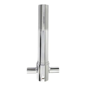 Lowrider Bike Spring Fork Steering Tube 22.2mm 5 1/2" Chrome Chrome Part - Picture 1 of 2