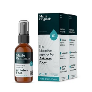 (2-Pack) Marie Originals Natural Athlete Foot Spray Healing Antifungal Treatment - Picture 1 of 5