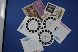 View Master 3 Reels, Seven Wonders of the World, B9011/2/3 - Picture 1 of 2