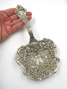 Cucchiaio bomboniera c1890 fusione GORHAM ARGENTO STERLING #866 / pesante 6,3 tr oz - Foto 1 di 9