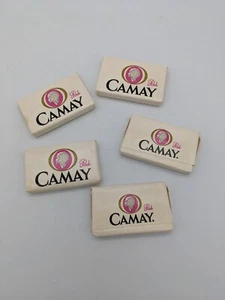 5 PINK CAMAY Vintage Seifenstücke Reisegröße x 5 Stück Los - NEU/NR - Bild 1 von 1