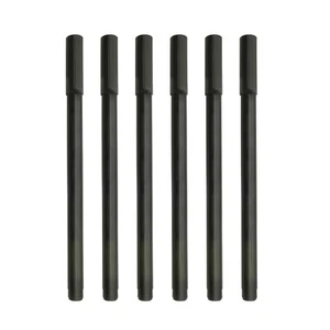 14 bolígrafos de tinta de gel de agarre de goma negro 0.5mm Stationery Suministros de artesanía escolar - Imagen 1 de 3