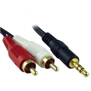 5M 3.5mm Jack Audio MP3 DVD iPhone iPod iPad a Doble 2x Cable de Altavoz de Fono RCA - Imagen 1 de 1