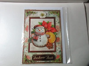 Karte, Weihnachten 2, Chritsmess Unikat, Stück 2,-- € mit Umschlag !!! - Bild 1 von 4