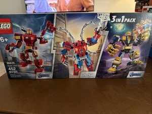 LEGO Super Heroes: Super Mech Pack 66635 - Neu versiegelt Iron Man Spider-Man Thanos - Bild 1 von 8