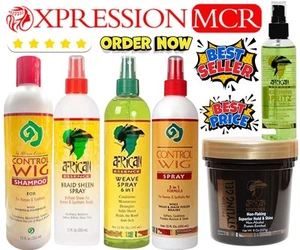 Shampoo essenza africana - treccia - spray - spray - gel gamma completa venditore UK - Foto 1 di 7