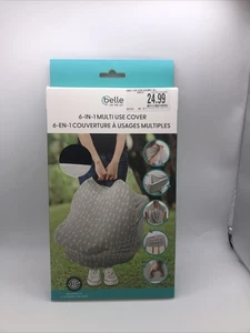 Nuevo Belle on the Go 6 en 1 Funda Multiusos Silla Alta Asiento de Coche Envoltura de Enfermería - Imagen 1 de 2