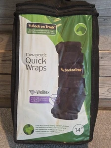 Welltex Back On Track Therapeutic Quick Wraps - Green - 14" - Picture 1 of 6