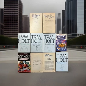 READ Tom Holt Lot Of 10 Fishy Wishes Odds & Gods Dead Funny Here Comes The Sun - Imagen 1 de 8