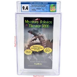 CGC Graded 9.4 A++ Sealed Mystery Science Theater 3000 Reptilicus VHS Tape - Bild 1 von 9