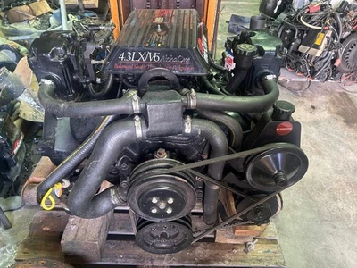Mercruiser 4.3L I/O Engine 1995 Complete Drop in Ready Runs Great Free Freight - Image 1 of 4
