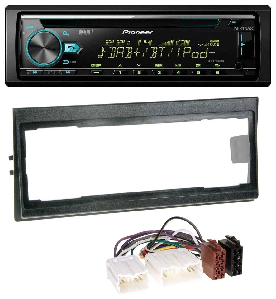 Pioneer DAB MP3 CD USB Bluetooth Autoradio für Volvo 940, 960, S40 (bis 2000) - Bild 1 von 4
