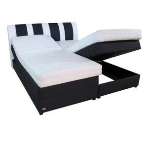 PAARA Boxspringbett mit Bettkasten Kopfverstellung Stauraum 180x200 Farbwahl - Bild 1 von 3