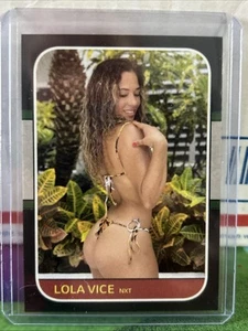 Lola Vice Sexy Custom Trading Card WWE NXT - Bild 1 von 2