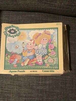 Cabbage Patch Kids 1983 Parker Bros. 60 piezas rompecabezas retro vintage  Foto 1 de 2