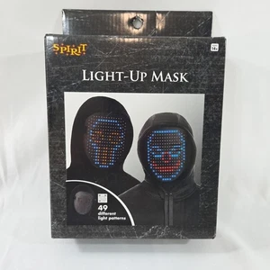 Spirit Halloween Maschera Illuminazione LED - 49 Modelli Diversi Illuminazione Cosplay SH - Foto 1 di 7