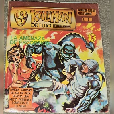1 1989 Kaliman De Lujo 3 MX Luxury Series Scorpion Threat Mexico Rare HTF - Image 1 of 4