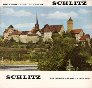 Schlitz: Die Burgestadt in Hessen (Faltprospekt) / Herausgeber: Stadt Schitz, Te - Bild 1 von 1
