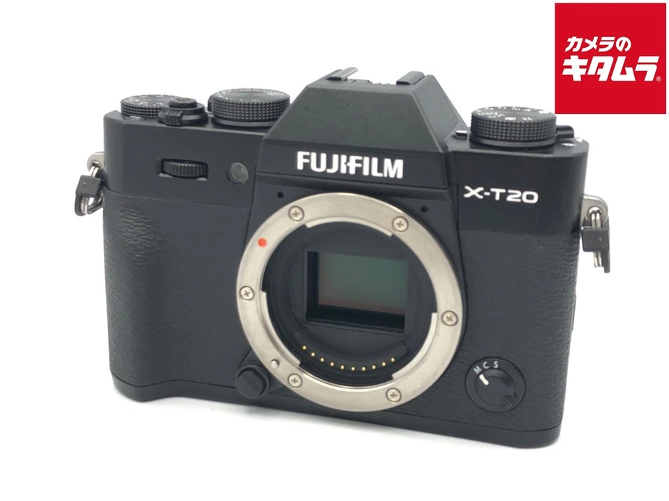 Cuerpo de cámara digital sin espejo FUJIFILM X-T20 24,3 MP NEGRO -casi como nuevo- `2355 Foto 1 de 3