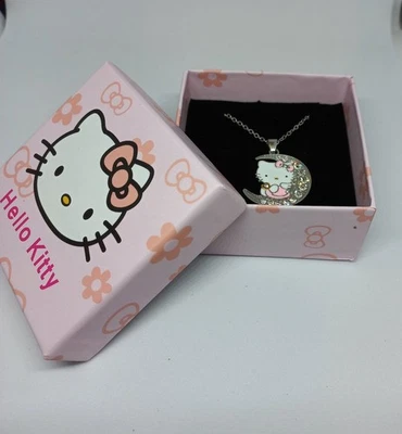Collier Fantaisie Enfant Mignon Hello Kitty - Photo 1/3