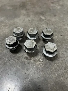 06 - 13 BMW 335i 335xi 328i xi E90 E92 F30 Torque Converter Bolt Set 6pc 7561393 - Picture 1 of 4
