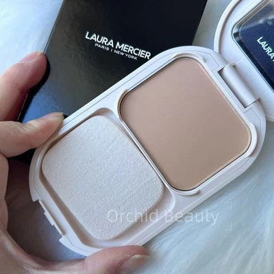 New Laura Mercier Real Flawless Matte Powder Foundation~2C Madeleine​~Full Size - Image 1 of 4