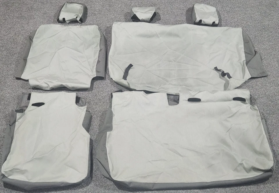 Marathon Cordura Seat Cover by Covercraft for 18-20 Ford F150, 2nd Row, Two Tone Foto 1 de 4