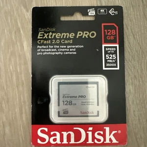 SanDisk Extreme PRO 128 GB CFast 2.0 Memory Card (SDCFSP-128G-A46D) - Picture 1 of 1