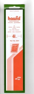 HAWID Stempelhalterungen transparent (210 mm Streifen) Größe Nr. 41 Ref. 2041 - Bild 1 von 1