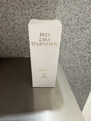 Red Temptation Zara perfum women 80ml, 2.7l fl oz Brand New sealed/unboxed