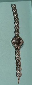 Orologio Guess 1997 Japan Movt Maglia Bracciale Cinturino Acciaio Inox Donna Vintage - Foto 1 di 5