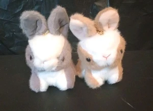 Hase Kaninchen Tiersimulation 5 Zoll Stoff Plüsch - Bild 1 von 6
