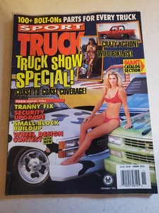 Sport Truck Magazine November 1995 Truck Show Special Small Block Buildup - Bild 1 von 2